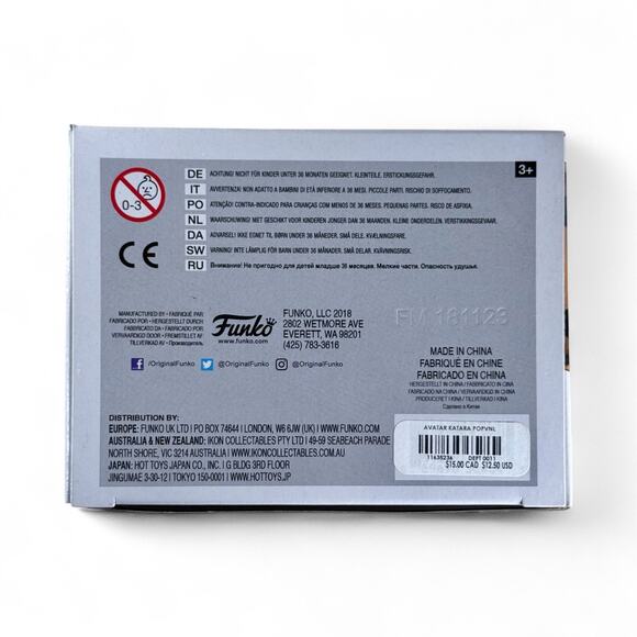 Funko Pop Unopened Katara 535 Nickelodeon Avatar Last Airbender Vinyl Figure - Picture 5 of 6